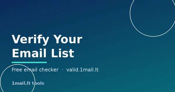 Como verificar uma lista de e-mails antes de enviar: passo a passo