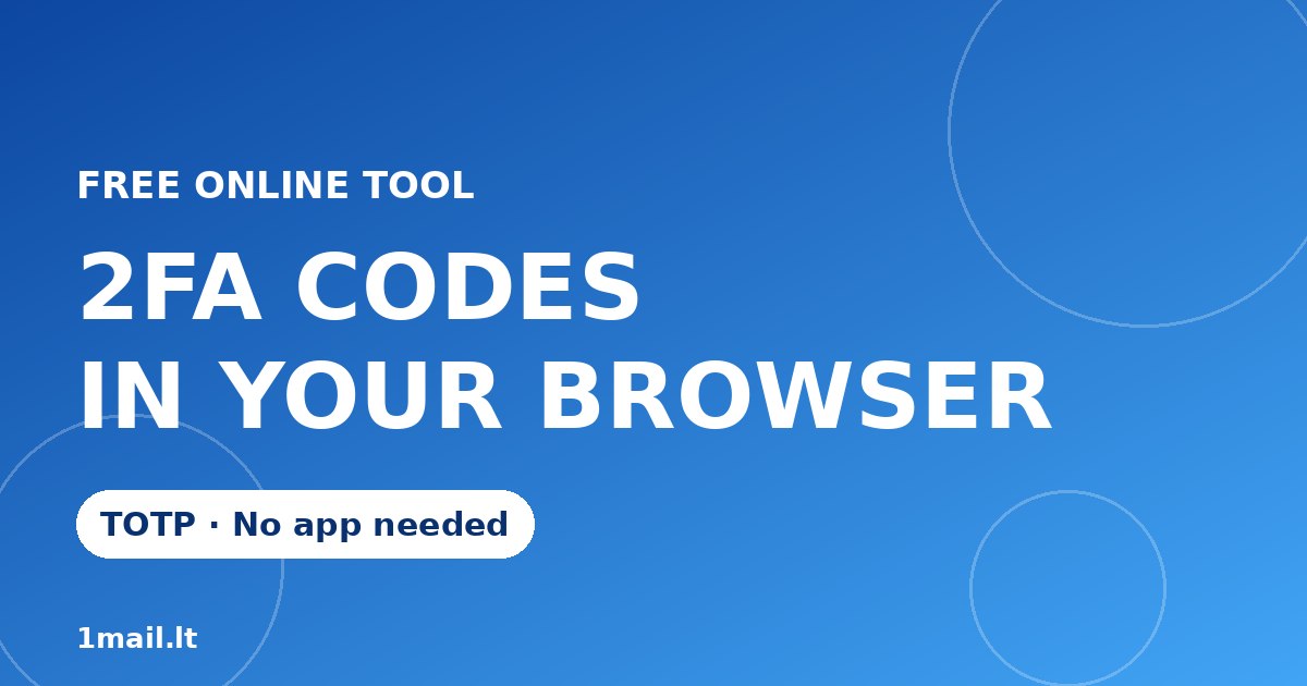 Autentikator 2FA Online Gratis: Bikin Kode TOTP Tanpa Instal Aplikasi